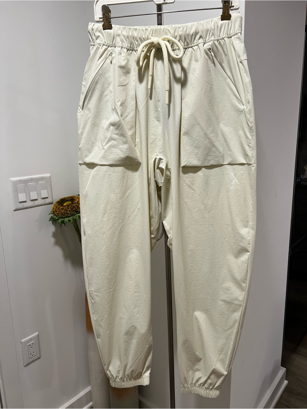 Savage X Fenty Cream Drawstring Joggers